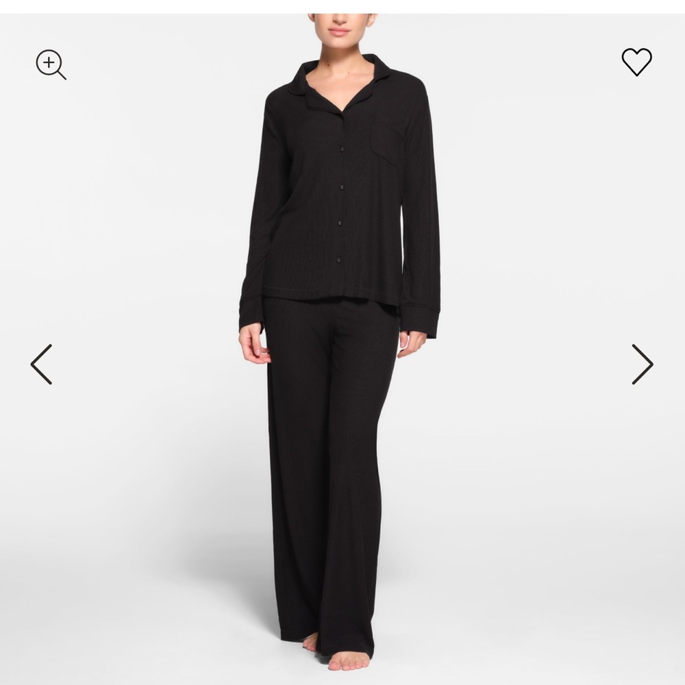 SKIMS Women's Black Sleepwear Set